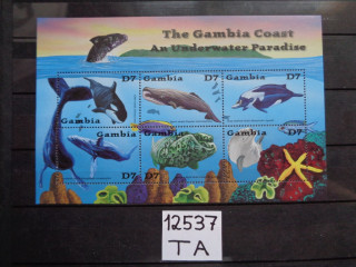 Фото марки Гамбия 2001г **