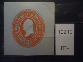 Фото марки США вырезка из конверта *