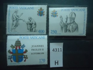 Фото марки Ватикан 1979г серия **