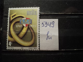 Фото марки Мальта 1993г *