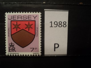 Фото марки Брит. Джерсей 1981г **