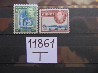 Фото марки Британский Св. Винсент 1938г *