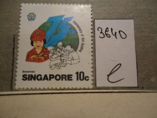 Фото марки Сингапур **