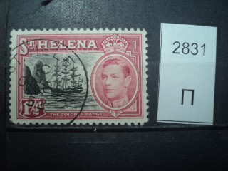 Фото марки Святая Елена 1938г