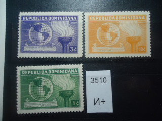 Фото марки Доминиканская Республика 1937г **