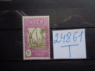 Фото марки Французский Нигер 1939г *