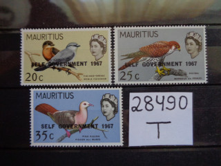 Фото марки Британский Маврикий 1967г **