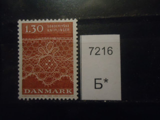 Фото марки Дания 1980г **