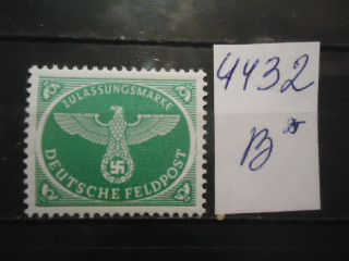 Фото марки Германия Рейх 1944г полевая почта **
