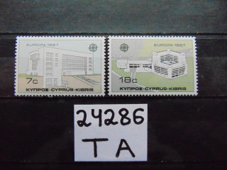 Фото марки Греческий Кипр серия 1987г **