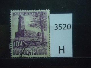 Фото марки Норфолк остров 1953г