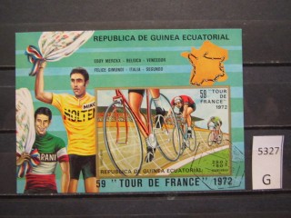 Фото марки Экваториальная Гвинея 1972г блок