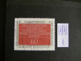 Фото марки Германия ФРГ 1981г