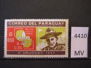 Фото марки Парагвай 1965г *