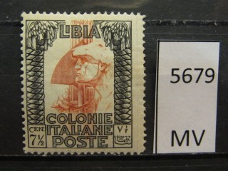 Фото марки Итальянская Ливия 1931г *