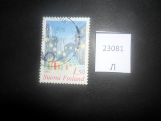Фото марки Финляндия 1989г