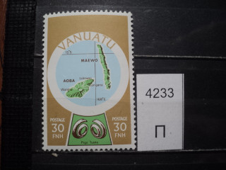 Фото марки Вануату 1980г **