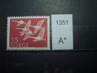 Фото марки Норвегия 1956г **
