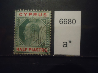 Фото марки Брит. Кипр 1903-04гг