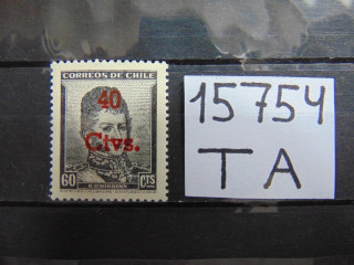 Фото марки Чили марка 1952г **