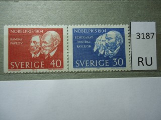 Фото марки Швеция 1964г серия *