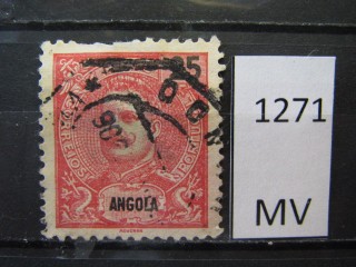 Фото марки Порт. Ангола 1898г