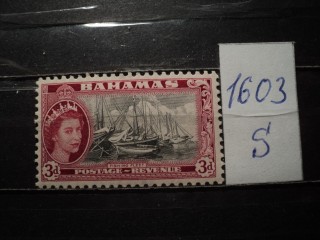 Фото марки Багамские острова 1954г *