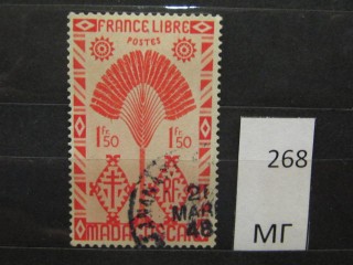 Фото марки Мадагаскар 1943г