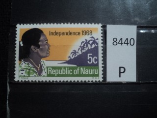 Фото марки Науру 1968г *
