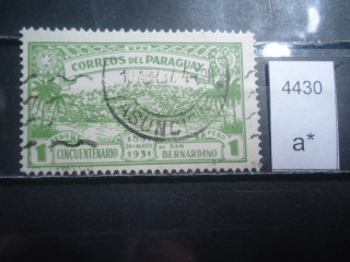 Фото марки Парагвай 1931г