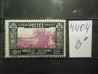 Фото марки Франц. Новая Каледония 1933г *