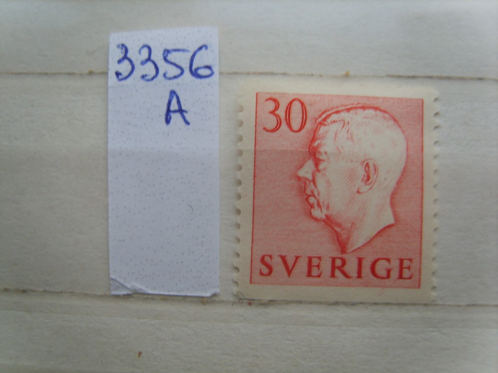 Фото марки Швеция 1954г *