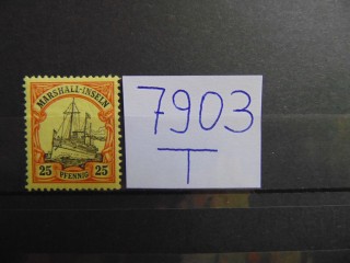 Фото марки Немецкие Маршаловы острова 1901г *