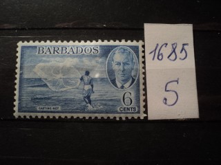 Фото марки Барбадос 1938г *