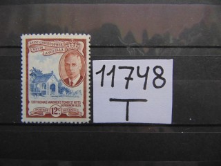Фото марки Британский Невис 1952г **
