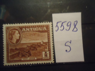 Фото марки Антигуа 1954г *
