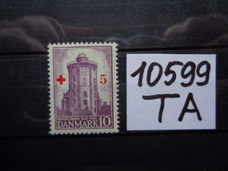 Фото марки Дания марка 1944г **