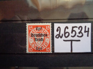 Фото марки 3-й Рейх 1939г **