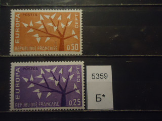 Фото марки Франция 1962г серия **