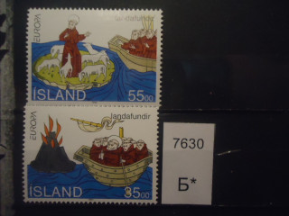 Фото марки Исландия 1994г серия **