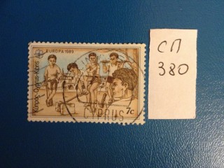Фото марки Кипр 1989г