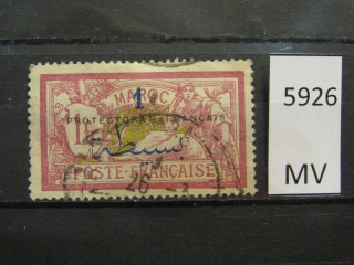 Фото марки Франц. Марокко 1911г