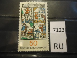 Фото марки Германия ФРГ 1977г **