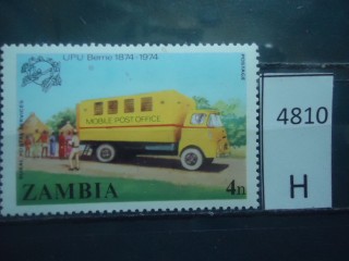 Фото марки Замбия 1974г **