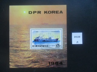Фото марки Корея 1984г блок