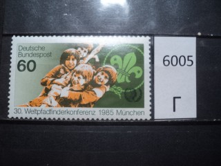 Фото марки Германия ФРГ 1985г **