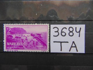 Фото марки Испанское Марокко 1956г **
