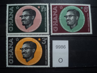 Фото марки Гана серия 1962г *