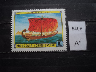 Фото марки Монголия 1981г **