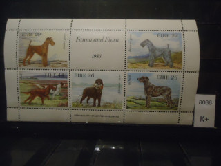 Фото марки Ирландия 1983г (7€) малый лист **